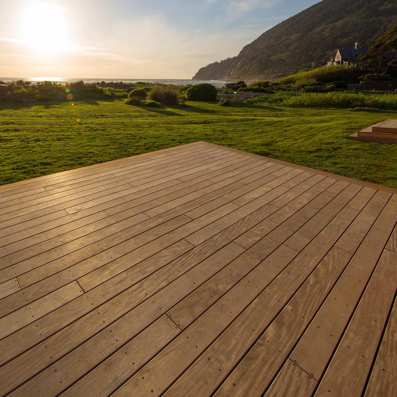 A Beautiful (Relaxing) Natural Wood (Ipe) Deck